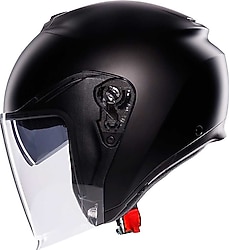 Agv Irides Mono Mat Siyah Açık Motor Kaskı