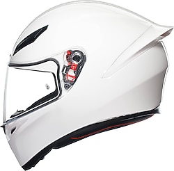 Agv K1 S Beyaz Full Face Motor Kaskı