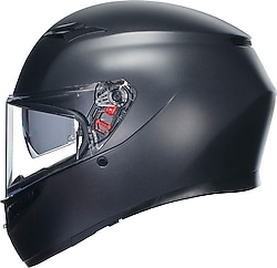 Agv K3 Full Face Mat Siyah Motor Kaskı