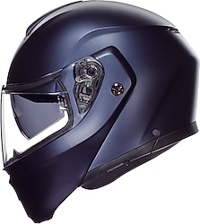 Agv Streetmodular Mono Mat Mavi Çene Açılır Motor Kaskı