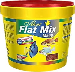 Ahm Flat Mix Menü 250 gr Granül Balık Yemi - Kovadan Bölme