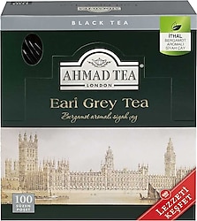 Ahmad Tea Earl Grey 2 gr 100'lü Bardak Poşet Çay