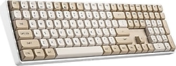 Aigo A108 Yellow Switch Kablolu/Kablosuz Mekanik Oyuncu Klavyesi