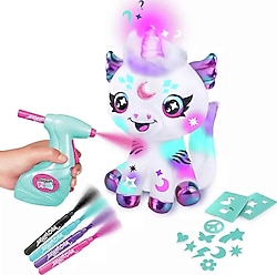 Airbrush Plush Peluş Cosmic Unicorn