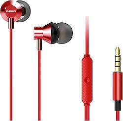Aiwa ESTM-50 Kırmızı Kulak İçi Kulaklık