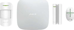 Ajax StarterKit Hub Plus Akıllı Güvenlik Sistemi Beyaz