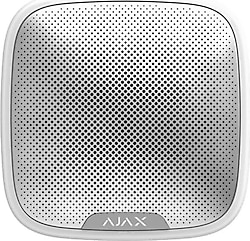Ajax StreetSiren Beyaz Kablosuz Siren