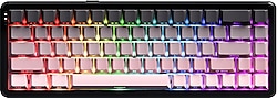 Ajazz Alux 68 Max HE Pembe ARGB TKL Advanced Magnetic Switch Kablolu Mekanik Oyuncu Klavyesi