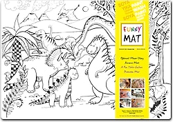 Akademi Çocuk Funny Mat Dinozorlar Çağı