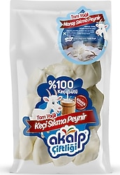 Akalp Çiftliği Tam Yağlı Keçi Sıkma Peynir 500 gr