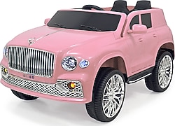 Akar Oyuncak Boss GT Bentley Pembe 12 V Uzaktan Kumandalı Akülü Araba