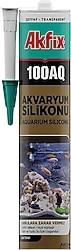Akfix 100AQ SA080 280 ml Şeffaf Akvaryum Silikonu