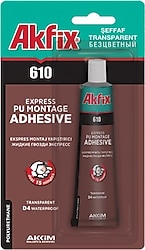 Akfix 610 Poliüretan 50 ml Sıvı Çivi Montaj Yapıştırıcı