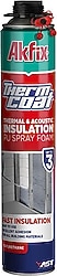 Akfix 930 gr Thermcoat Termal ve Akustik Yalıtım Köpüğü