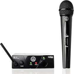AKG WMS40 Mini Kablosuz El Mikrofon Seti