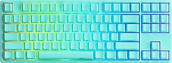 Akko 5087S SP QMK Mint RGB %80 TKL V3 Cream Yellow Pro Switch Kablolu Mekanik Oyuncu Klavyesi