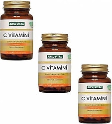 Aksu Vital C Vitamini 1250 mg 60 Tablet 3 Adet
