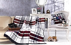 Aksu Silver Collection Lou Çift Kişilik Battaniye