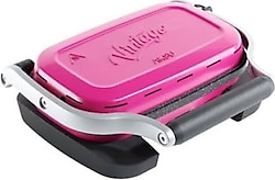 Aksu Vintage T62W Pembe Waffle Makinesi