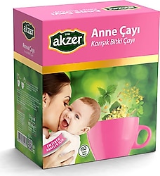 Akzer 60'lı Anne Sütü Arttırıcı Çay