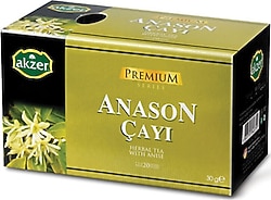 Akzer Premium Anason Bitki Çayı 20'li