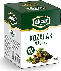 Akzer Damla Sakızlı Kozalak Macunu 210 gr