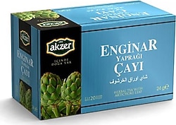 Akzer Premium Enginar Yaprağı Bitki Çayı 20'li