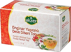 Akzer Enginarlı Deve Dikeni Tohumlu 25'li Bitki Çayı