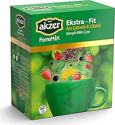 Akzer For-Mix Ekstra Fit Karışık Bitki Çayı 60'lı