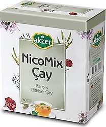 Akzer Nicomix Karışık Bitki Çayı 60'lı