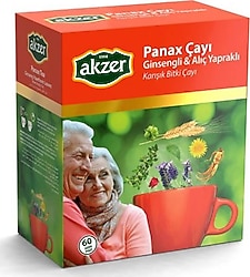 Akzer Panax Karışık Bitki Çayı 60'lı