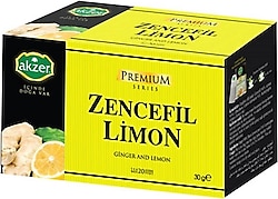 Akzer 20'li Zencefilli Limonlu Çay