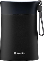 Aladdin Bistro Thermavac Siyah 400 ml Yemek Termosu