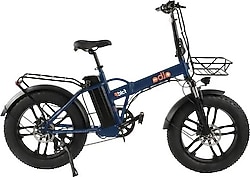 Alba Fold F Premium 500 W Lacivert Katlanabilir Elektrikli Bisiklet