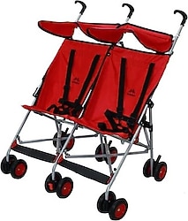 Aldeba 3030 İkiz Pratik Baston Bebek Arabası
