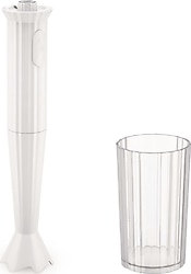 Alessi Plisse Beyaz El Blender Seti