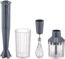 Alessi Plisse Gri Blender Seti