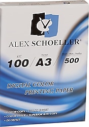 Alex Schoeller A3 100 gr 500 Yaprak Fotokopi Kağıdı