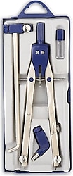 Alex Schoeller ALX-804 Teknik Uzatma Ayaklı Ayarlı Pergel Seti