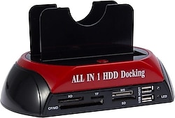 Alfais 4211 2.5"-3.5" Docking Harddisk Kutusu