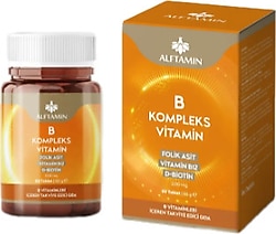 Alftamin B Vitamin Kompleksi 1100 mg 60 Tablet