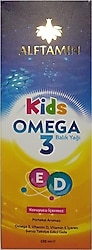 Alftamin Kids Portakallı Omega 3 Balık Yağı Şurup 150 ml