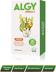 Algy Omega 3 DHA + EPA 30 Yumuşak Kapsül