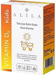 Alila Vitamin D3 Kids 10 ml Damla