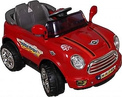 Aliş 606K Coupe Turbo Kırmızı 12 V Uzaktan Kumandalı Akülü Araba