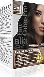 Alix Kit Saç Boyası 3.0 Koyu Kahve