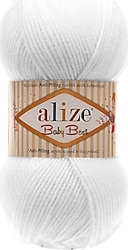 Alize Baby Best Örgü İpi 55 Beyaz