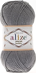 Alize Cotton Gold Hobby 50 gr Örgü İpi 087 Kömür Grisi