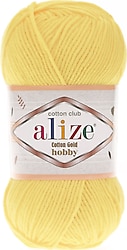 Alize Cotton Gold Hobby 50 gr Örgü İpi 187 Açık Sarı
