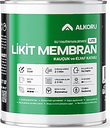 Alkoru Lite Kauçuk ve Elyaf Katkılı 1 kg Likit Membran